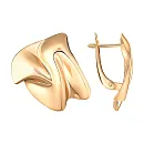 Серьги из красного золота