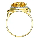 Кольцо из желтого золота