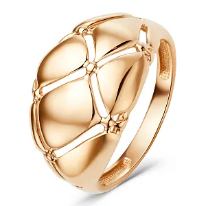 Кольцо из красного золота