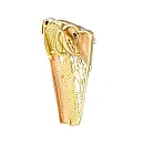 Подвеска из желтого золота с бриллиантом