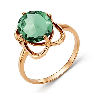 Кольцо из красного золота