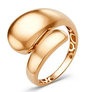 Кольцо из красного золота