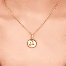 Подвеска из красного золота