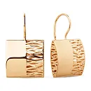 Серьги из красного золота