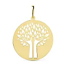 Подвеска из желтого золота