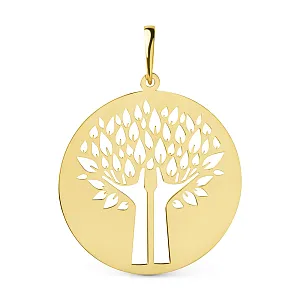 Подвеска из желтого золота