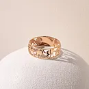 Кольцо из красного золота