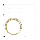 Кольцо из желтого золота с бриллиантами