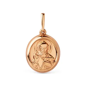 Подвеска из красного золота