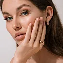 Серьги из красного золота