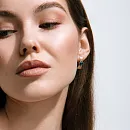 Серьги из красного золота