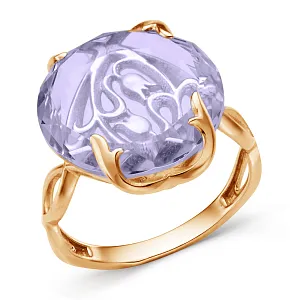 Кольцо из красного золота