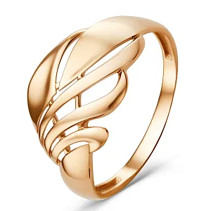 Кольцо из красного золота