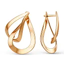 Серьги из красного золота