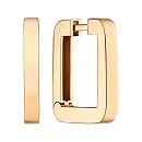 Серьги из красного золота