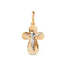 Крест из красного золота