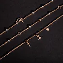 Браслет из красного золота