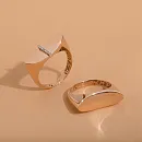 Кольцо из красного золота