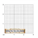 Кольцо из красного золота