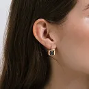 Серьги из красного золота