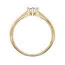 Кольцо из красного золота