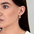 Серьги из красного золота