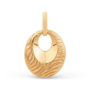 Подвеска из красного золота