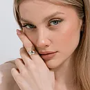 Кольцо из красного золота