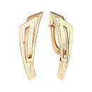 Серьги из красного золота