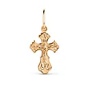 Крест из красного золота