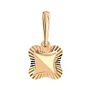 Подвеска из красного золота