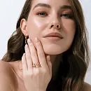 Кольцо из красного золота