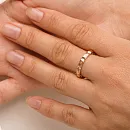 Кольцо из красного золота