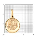 Подвеска из красного золота