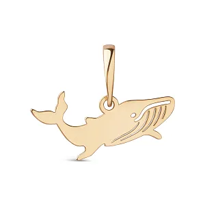 Подвеска из красного золота