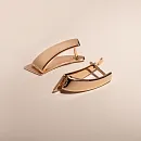 Серьги из красного золота