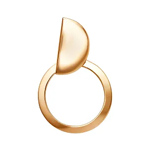 Подвеска из красного золота