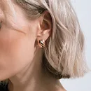 Серьги из красного золота