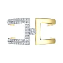 Кольцо из желтого золота с бриллиантами