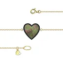 Браслет из желтого золота