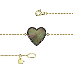 Браслет из желтого золота