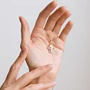 Крест из красного золота