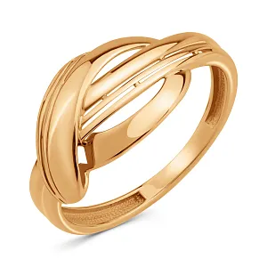 Кольцо из красного золота