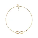 Браслет из красного золота с бриллиантами