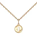 Подвеска из красного золота