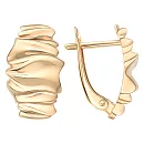 Серьги из красного золота