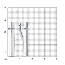 Серьги из белого золота с бриллиантами