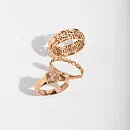 Кольцо из красного золота