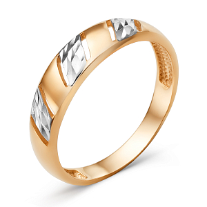 Кольцо из красного золота