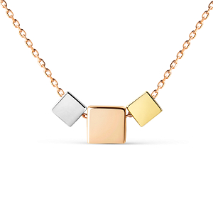 Колье из красного золота